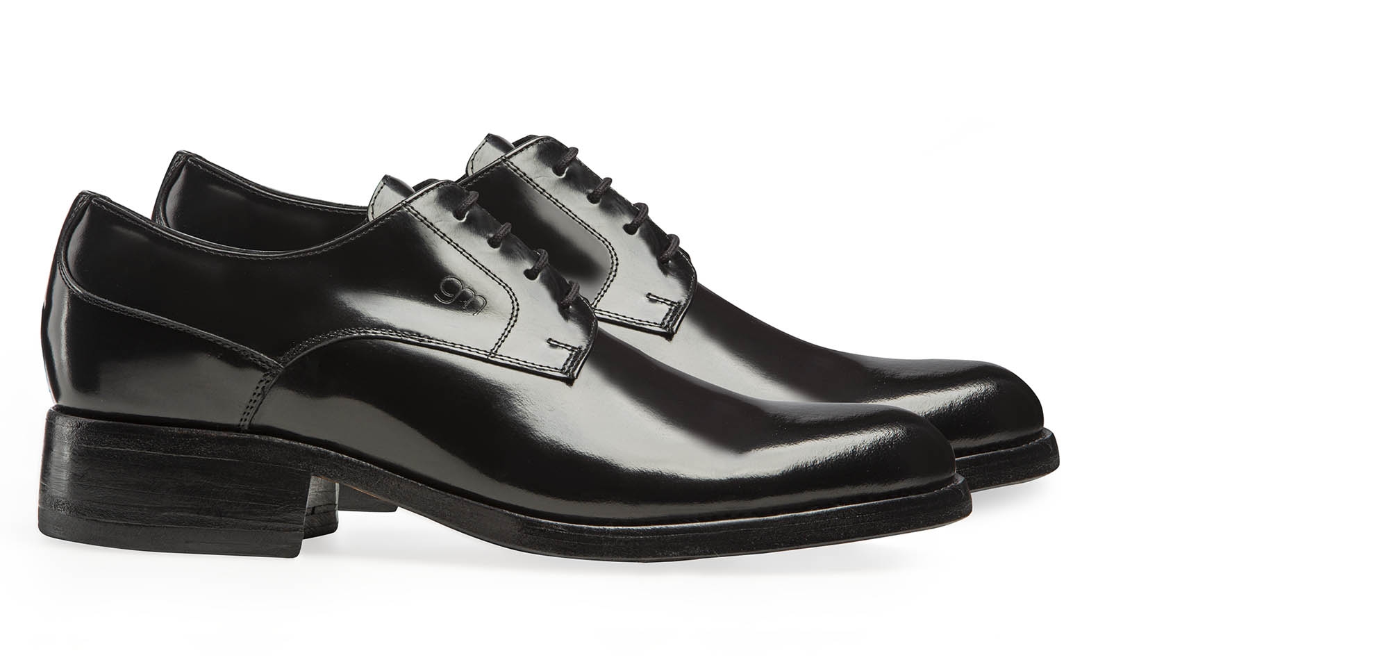 Caravaggio - Chaussures Classiques rehaussantes en Cuir Brossé de 6 cm à 8 cm en plus
