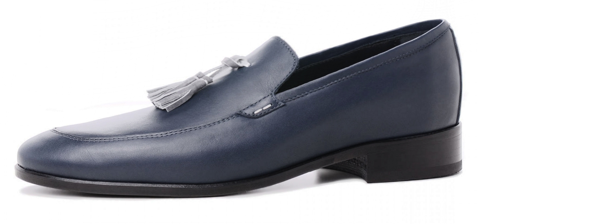 Rue de Grenelle - Mocassino con Rialzo in Pelle Fino a 6.5 cm più alto