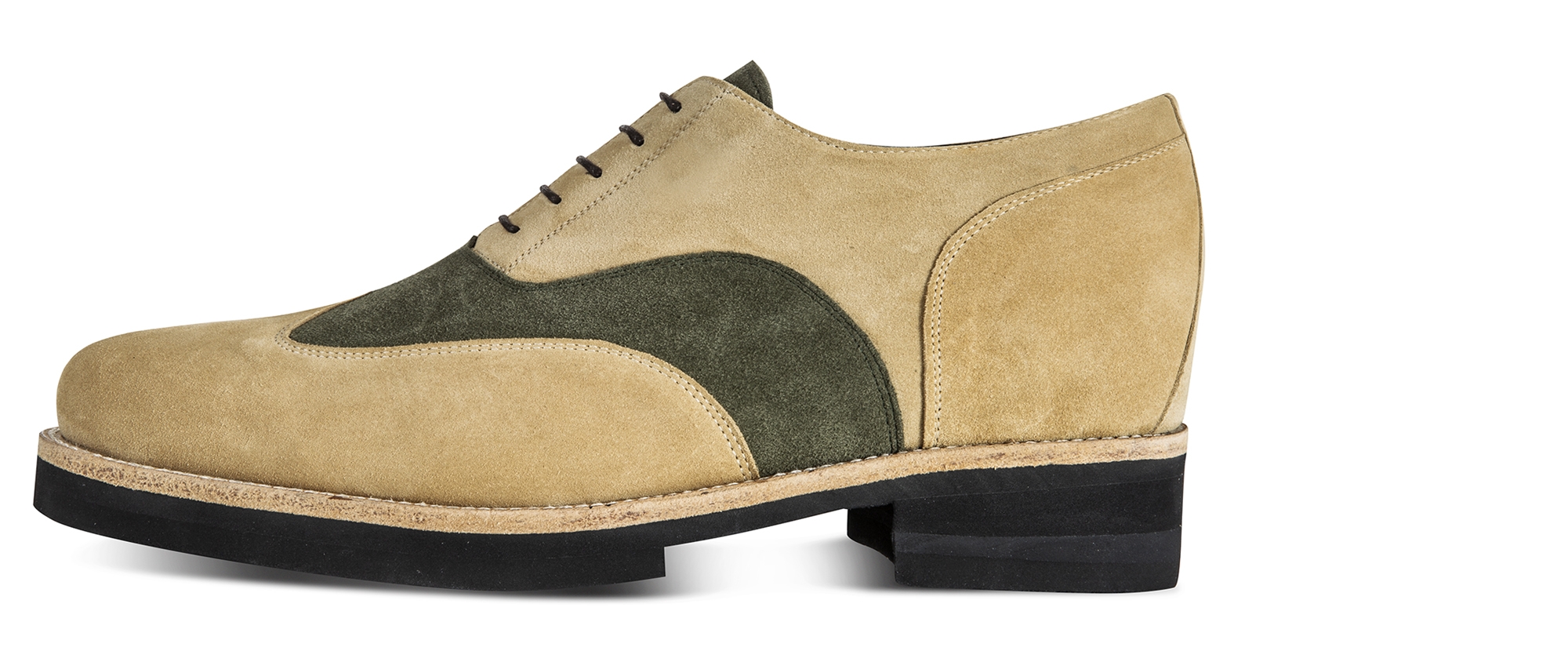 Caracas - scarpe rialzanti in pelle fino a 12 cm più alto