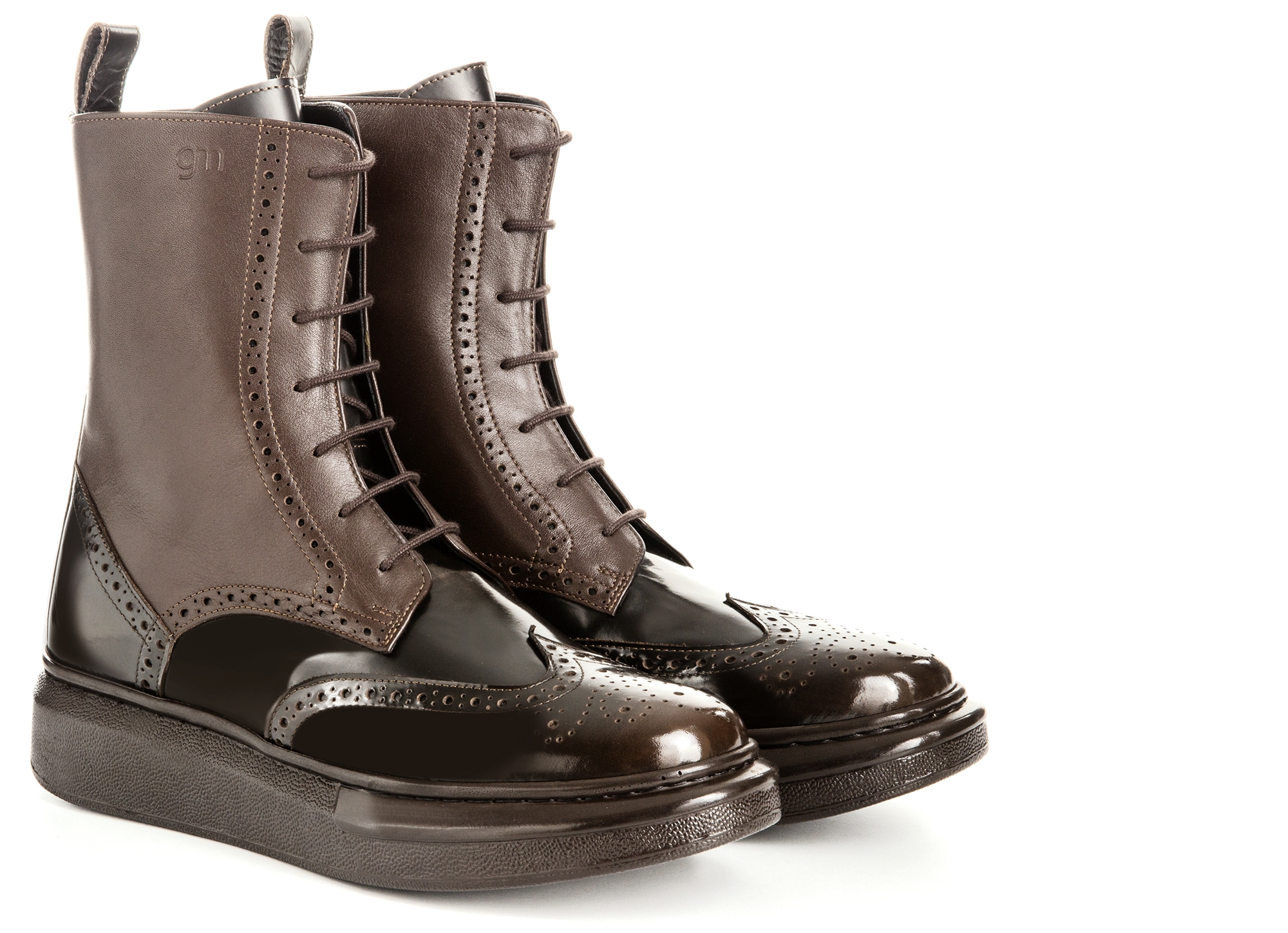 Elgin -stivali in pelle Da 6 a 10 cm più alto