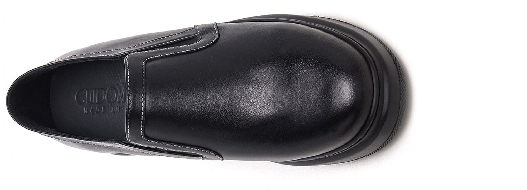  Peninsula - Elevator Slip-Ons in Full grain Leather up to 6 cm