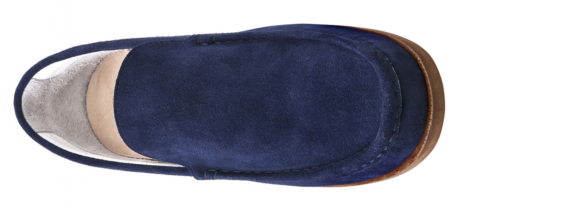 Bahamas - Elevator Loafers in Suede Leather up to 2.6 inches
