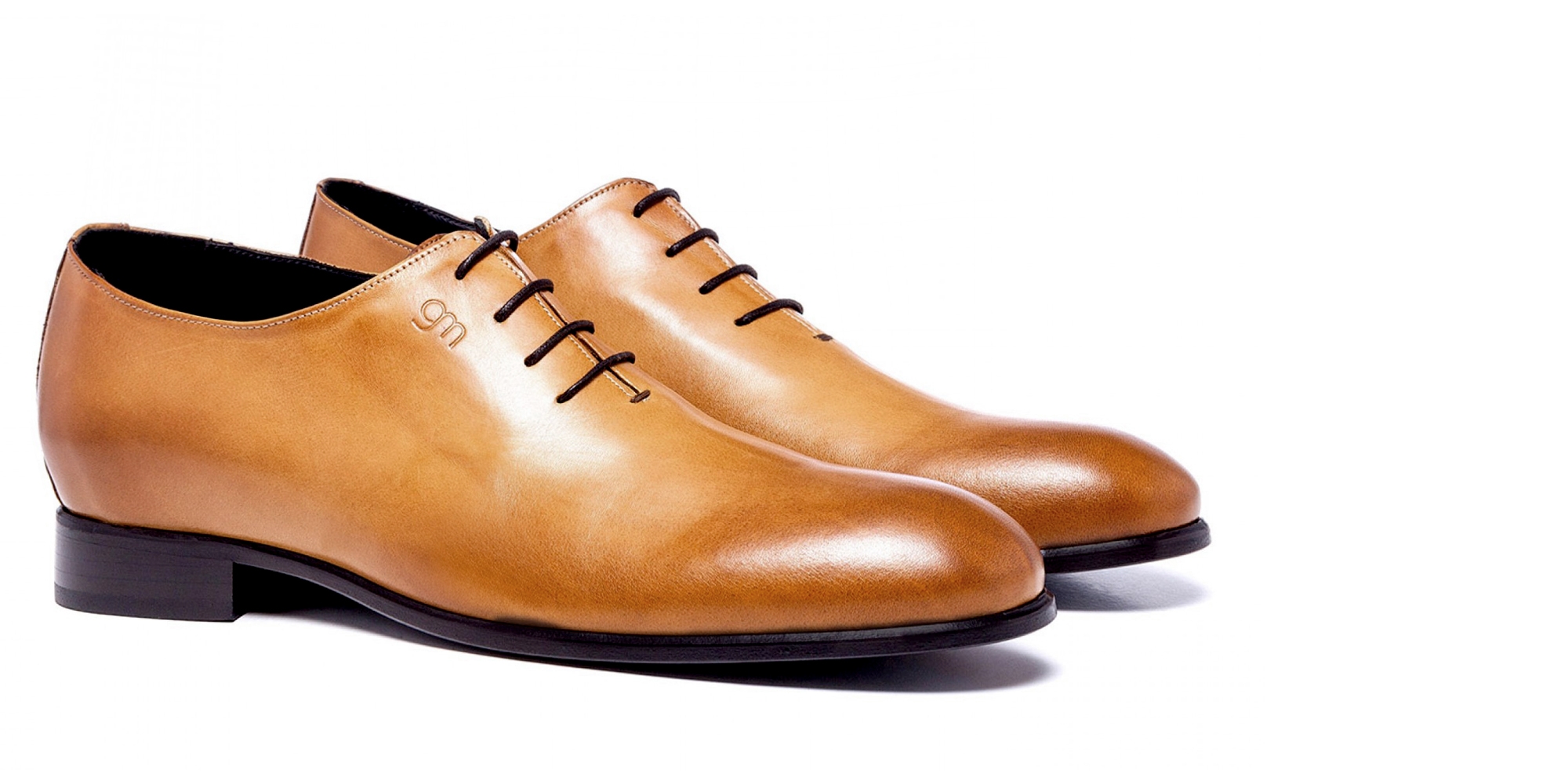 Doha - Chaussures Classiques rehaussantes en Cuir Pleine Fleur jusqu'à 6 cm en plus