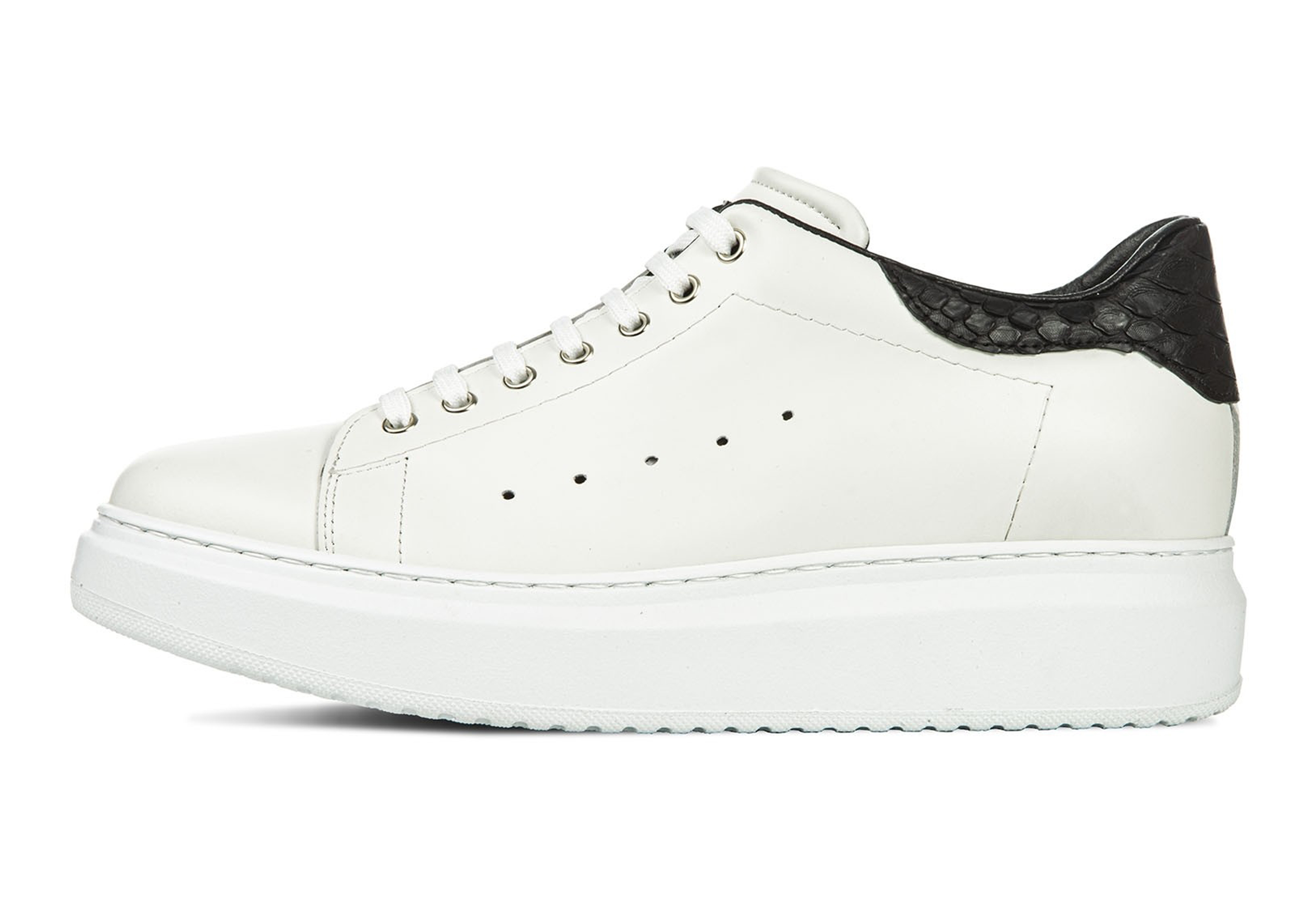 Alexander - Elevator Sneakers in Mix of leathers from 2.4 to 3.1 inches