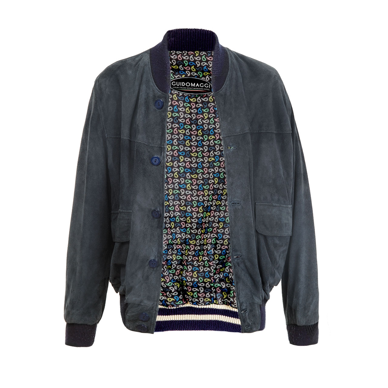 Harvard - Jacket in Suede Leather