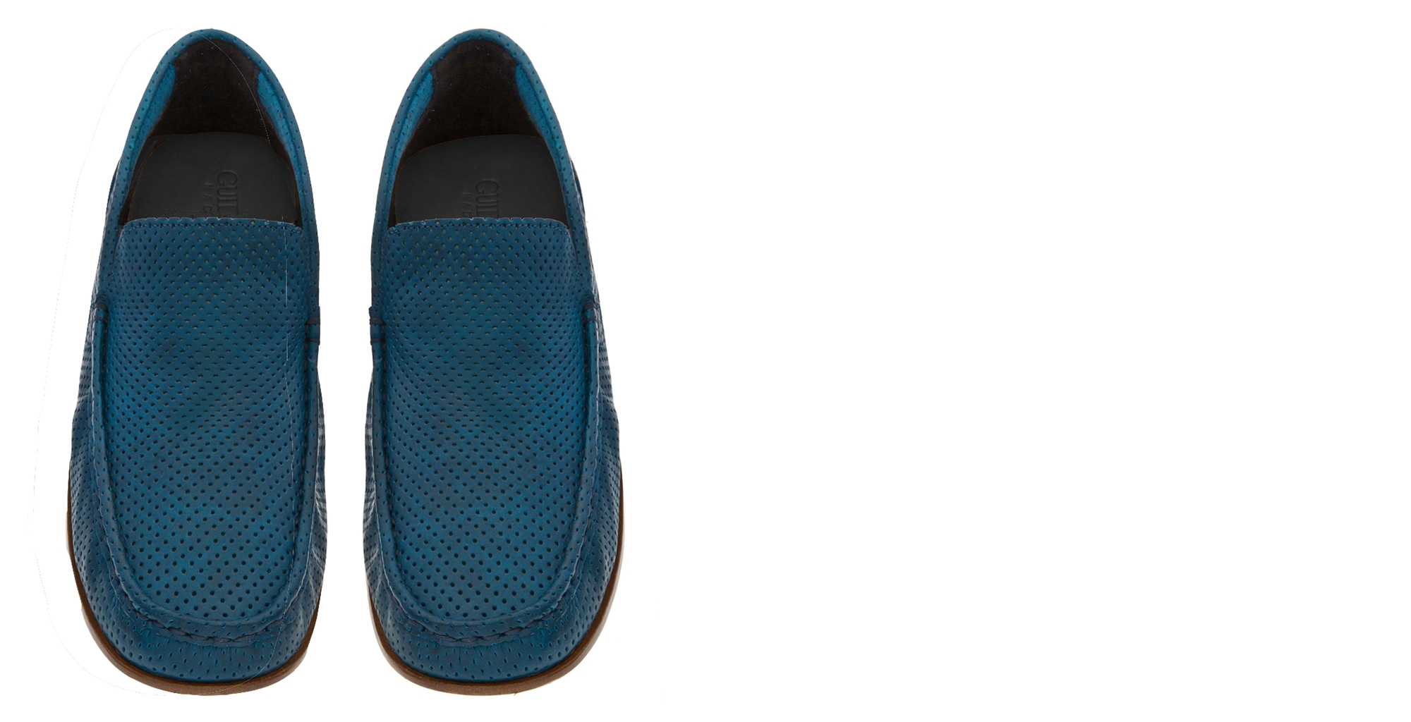 Ajaccio - Elevator Loafers in Perforated Leather up to 2.6 inches