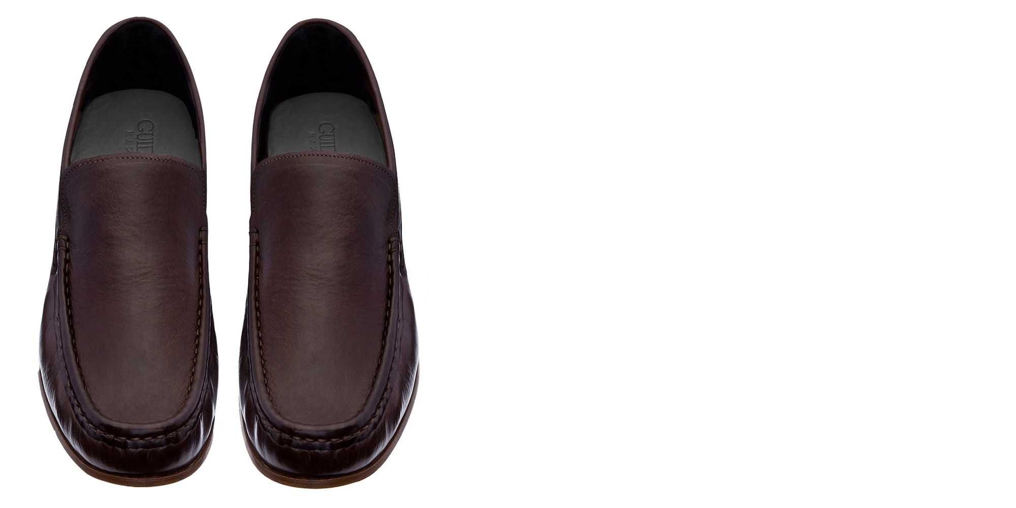 AMMAN - MOCASSINI SCARPE CON RIALZO IN PELLE CORDOVAN FINO A 8 CM PIÙ ALTO