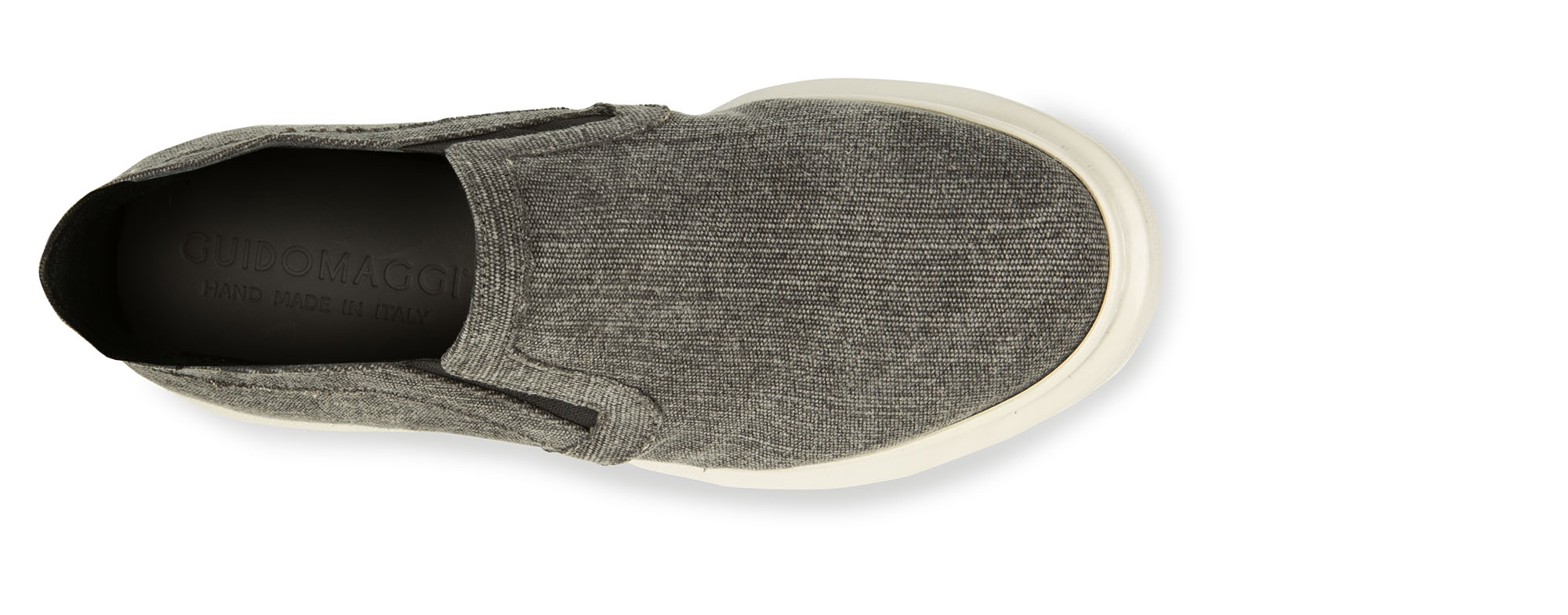 Canarias - Slip-on rehaussantes en Tissu Denim jusqu'à 6,5 cm en plus