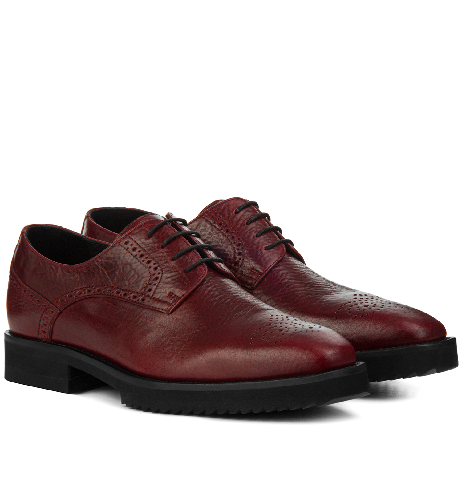 Avellino - Scarpe Classiche con rialzo da uomo in Pelle Pieno Fiore da 6 a 8 cm più alto