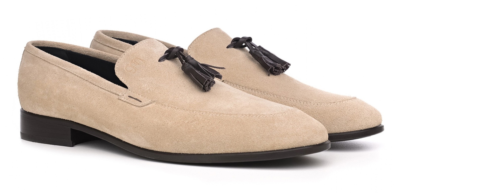 Bern - Mocassini con rialzo in Pelle Scamosciato fino a 6.5 cm più alto