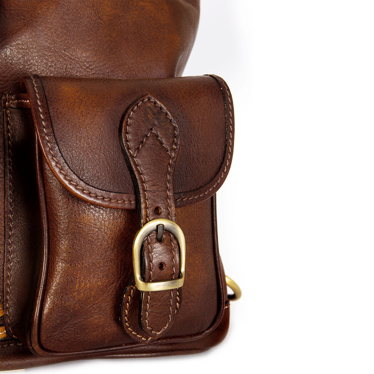 Caporalino - Backpack in Vegetable-tanned Leather