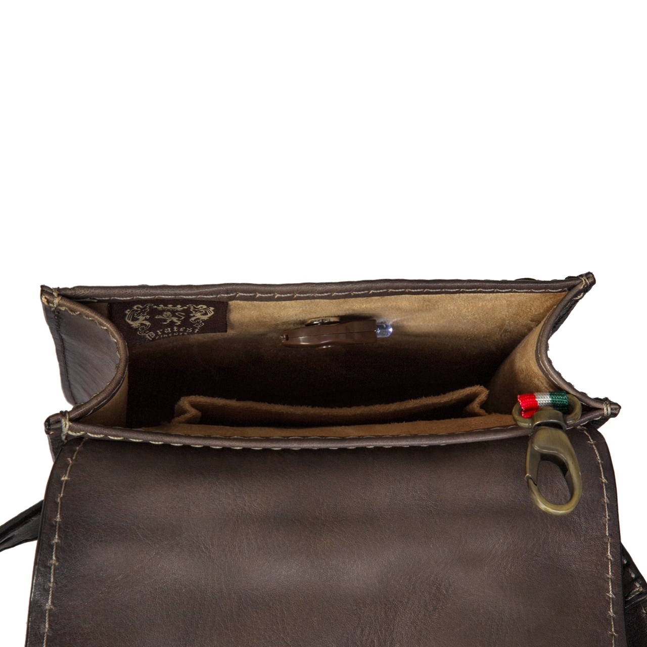 Messenger - Sac en cuir Pratesi pour homme
