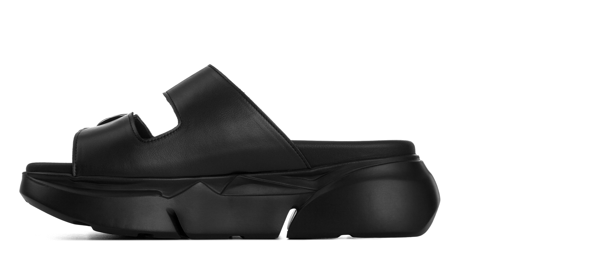 Clusane - Elevator Sandals in Mix of leathers up to 2.4 inches