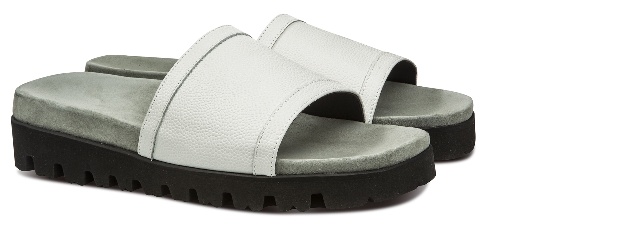 Acapulco - Elevator Sandals in Python Leather up to 2 inches