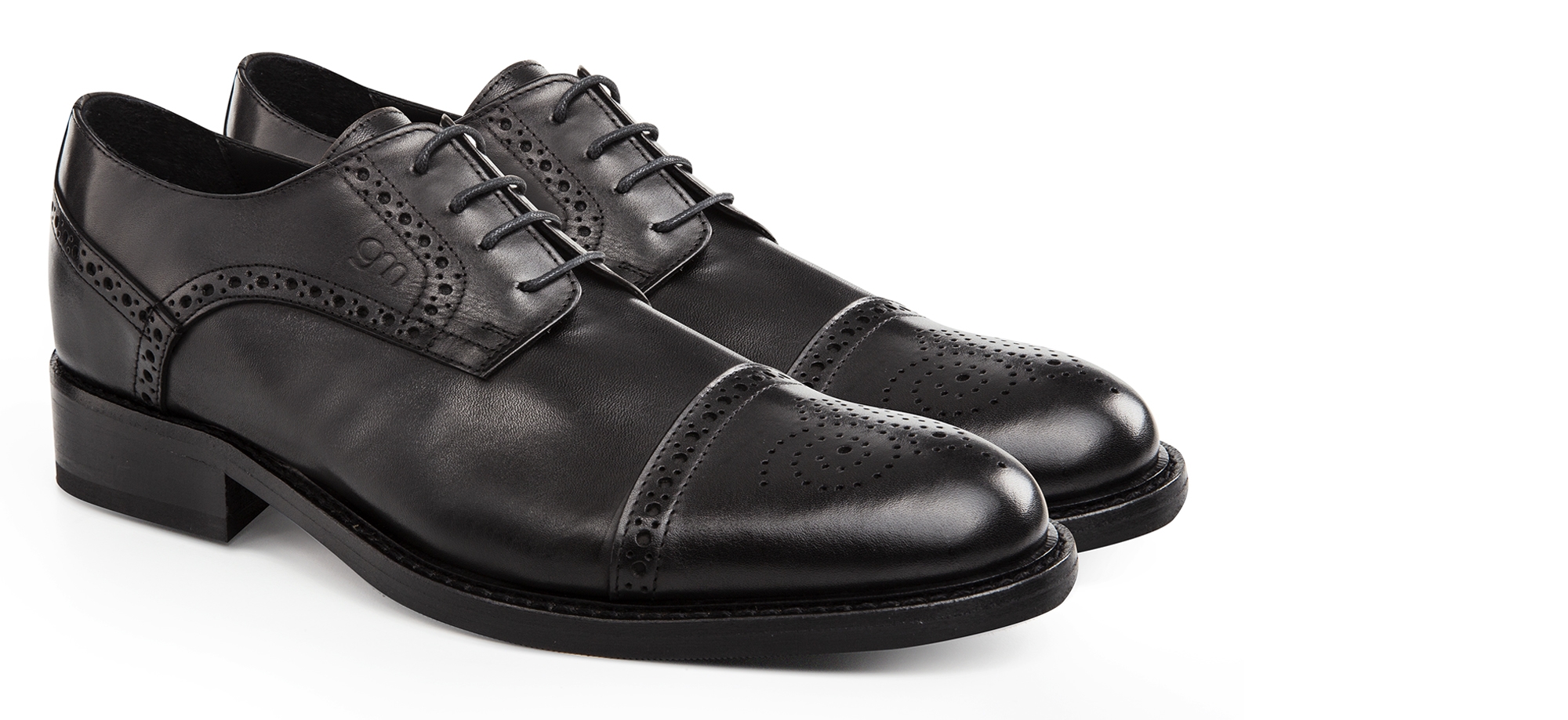 Alberobello - Elevator Shoes in Full Grain Leather from 2.4 to 3.1 inches 