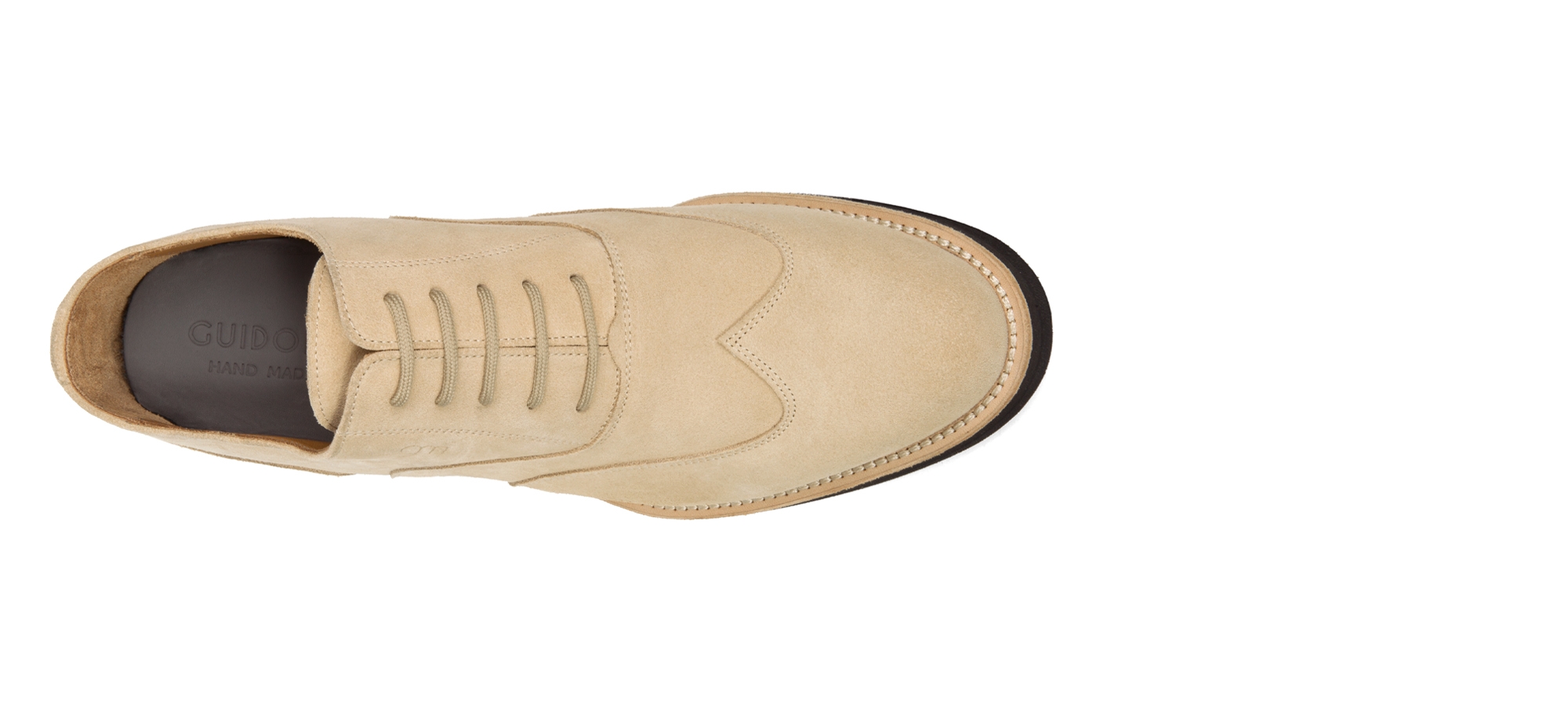 Tarrafal - Scarpe Classiche rialzanti da uomo in Pelle Scamosciata da 10 a 12,5 cm più alto