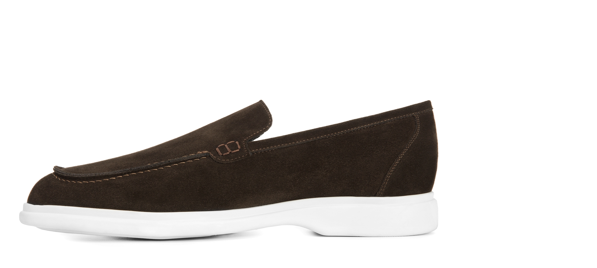  Nizwa - Elevator Loafers in Suede Leather up to 2.75 inches