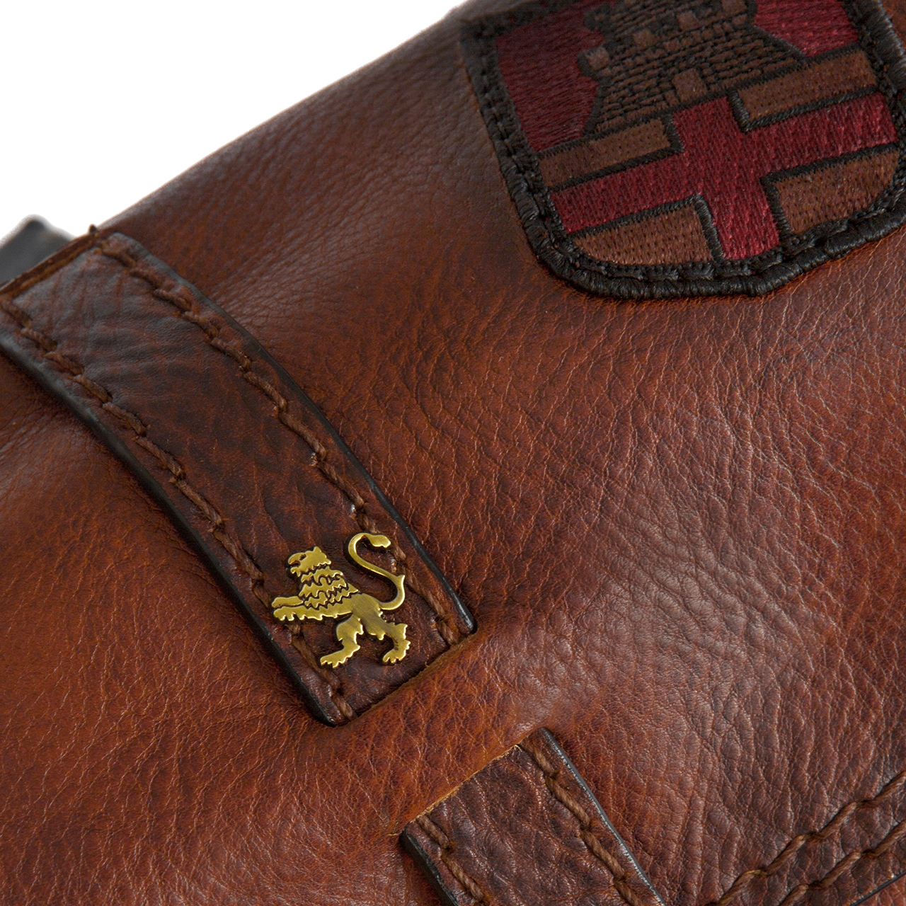 Bisaccia Brown - Sac à dos en cuir