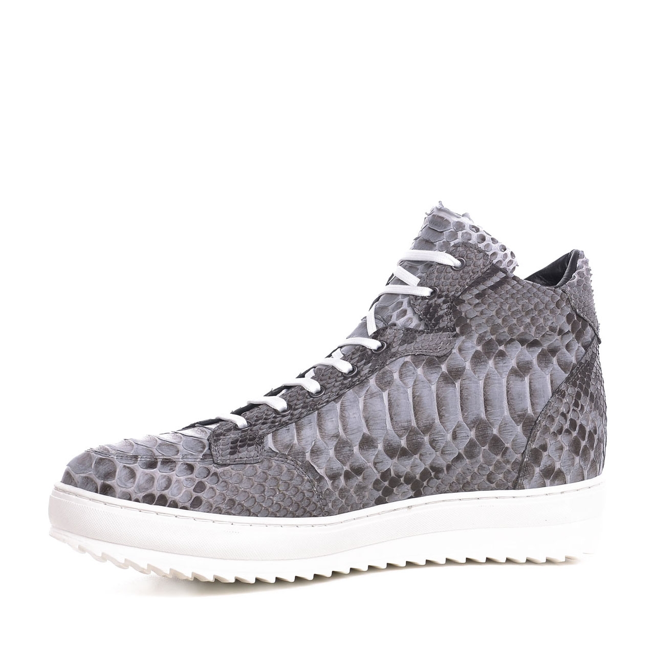 Barbados - Elevator Sneakers in Leather plus from 2.4 to 4 inches