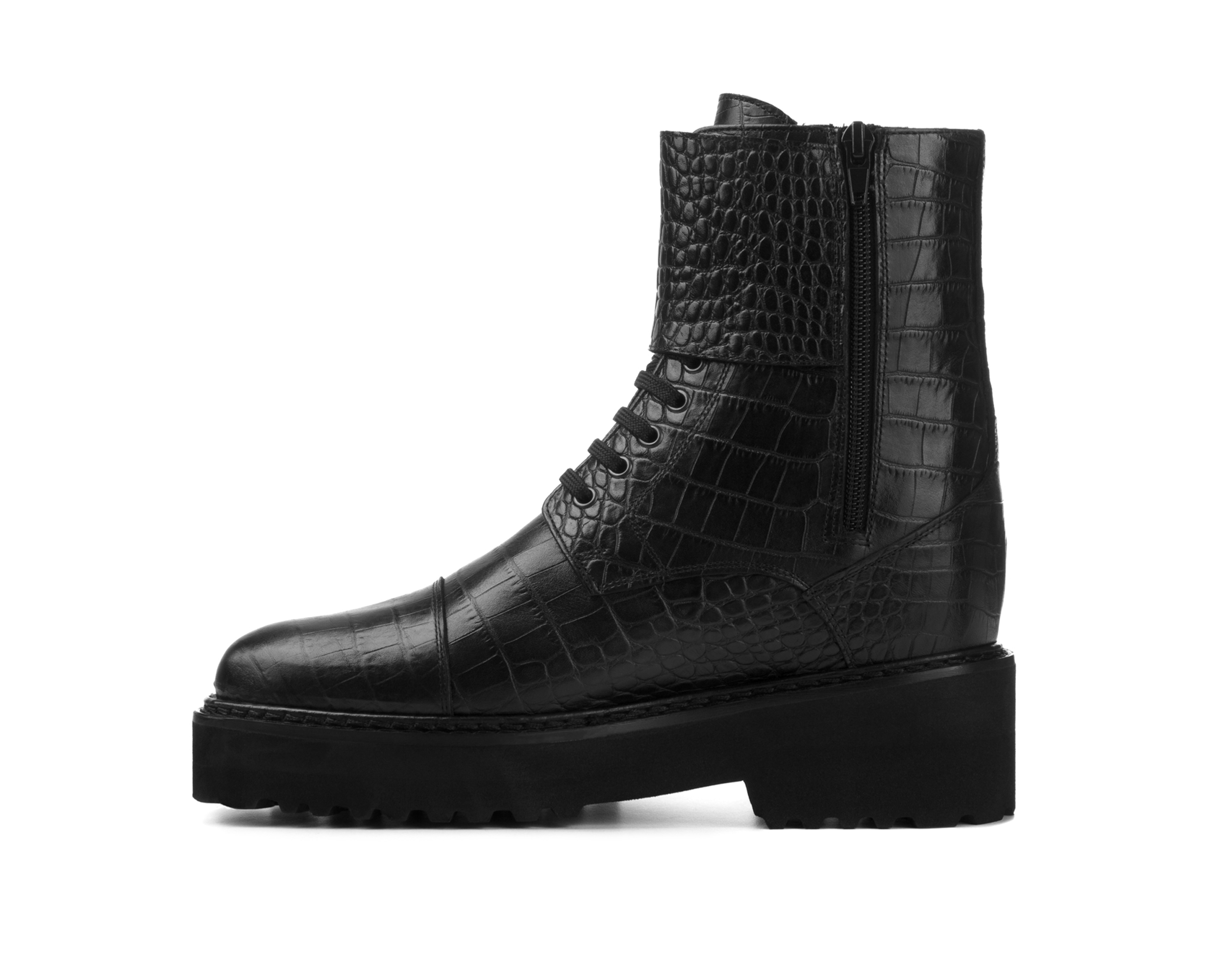 Huron - Stivali con rialzo da uomo in Pelle da 10 a 15 cm più alto