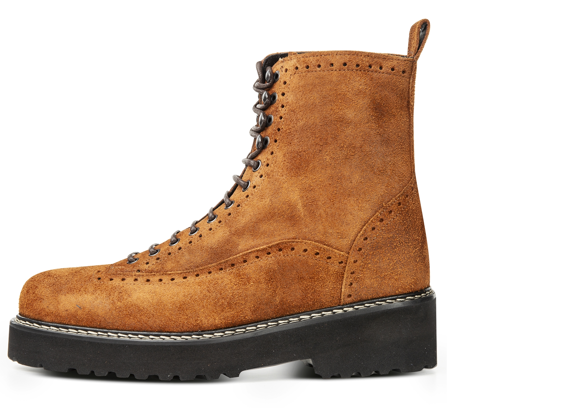 Budrio - Bottes rehaussantes en Cuir Daim de 10 à 15 cm en plus