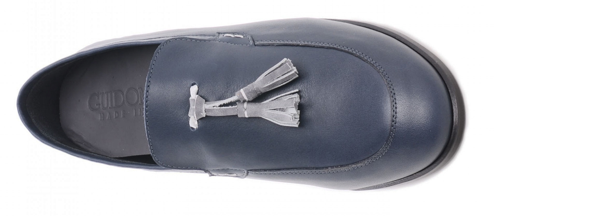 Rue de Grenelle - Mocassino con Rialzo in Pelle Fino a 6.5 cm più alto