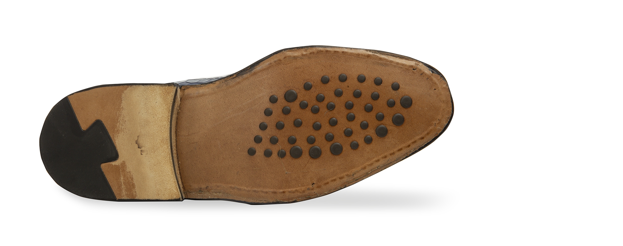 Agadir - Elevator shoes in Crocodile Leather up to 3.1 inches