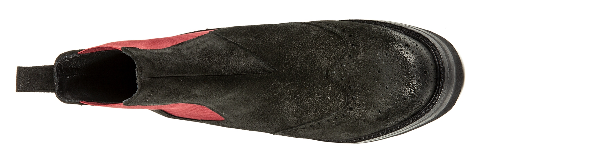 Annapolis - Elevator Boots in Suede Leather from 2.4 to 4 inches