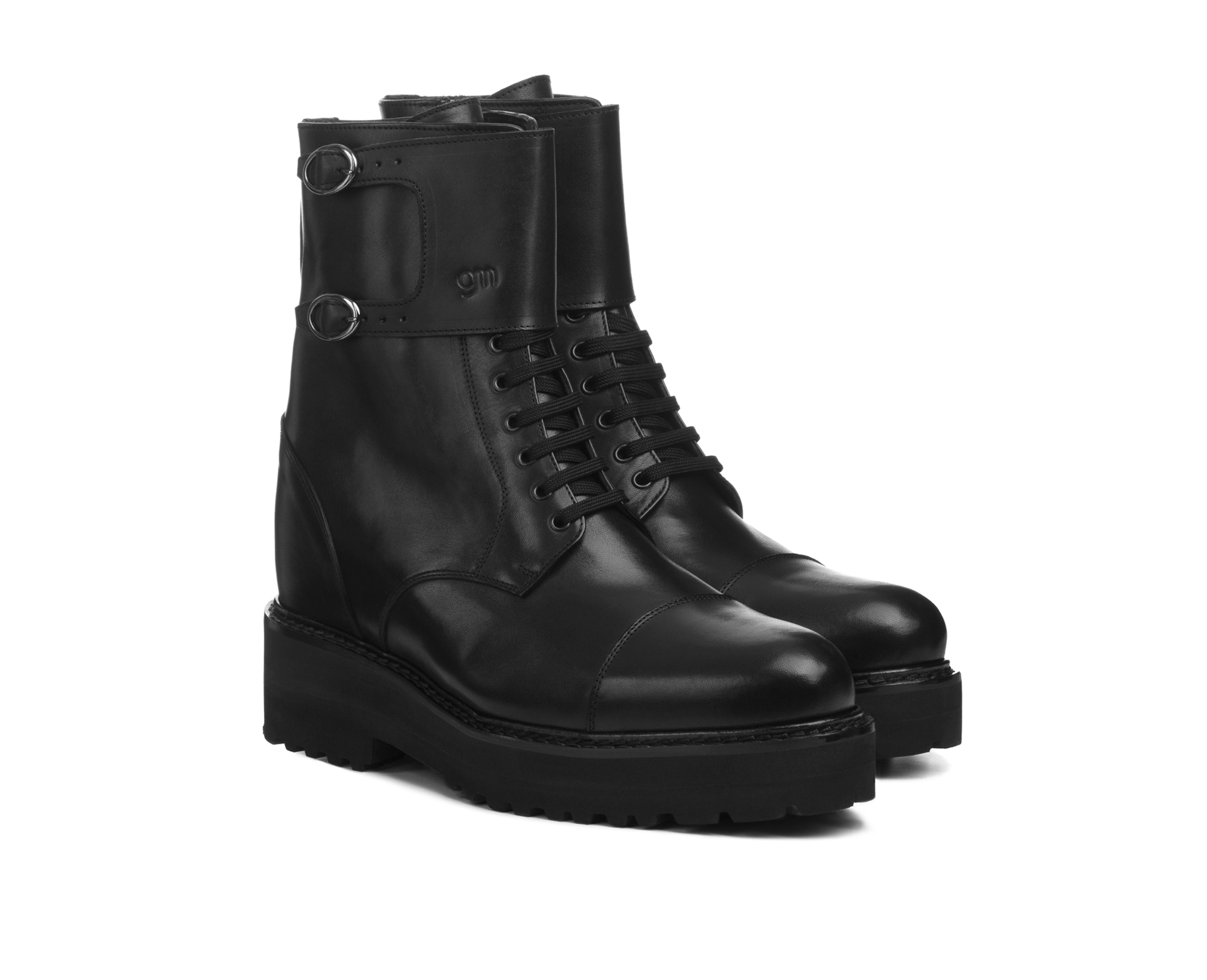 Blackpool - Bottes Rehaussantes en Cuir Pleine Fleur de 6 cm à 10 cm en plus