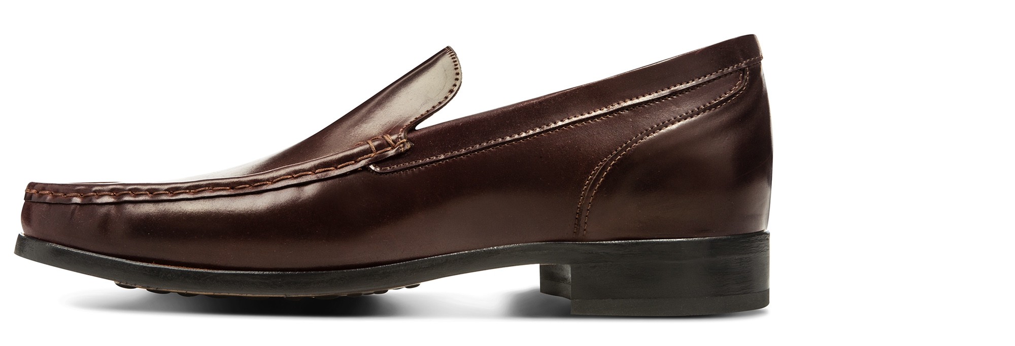 FARAONE - Elevator Loafers in Shell cordovan Leather up to 2 inches