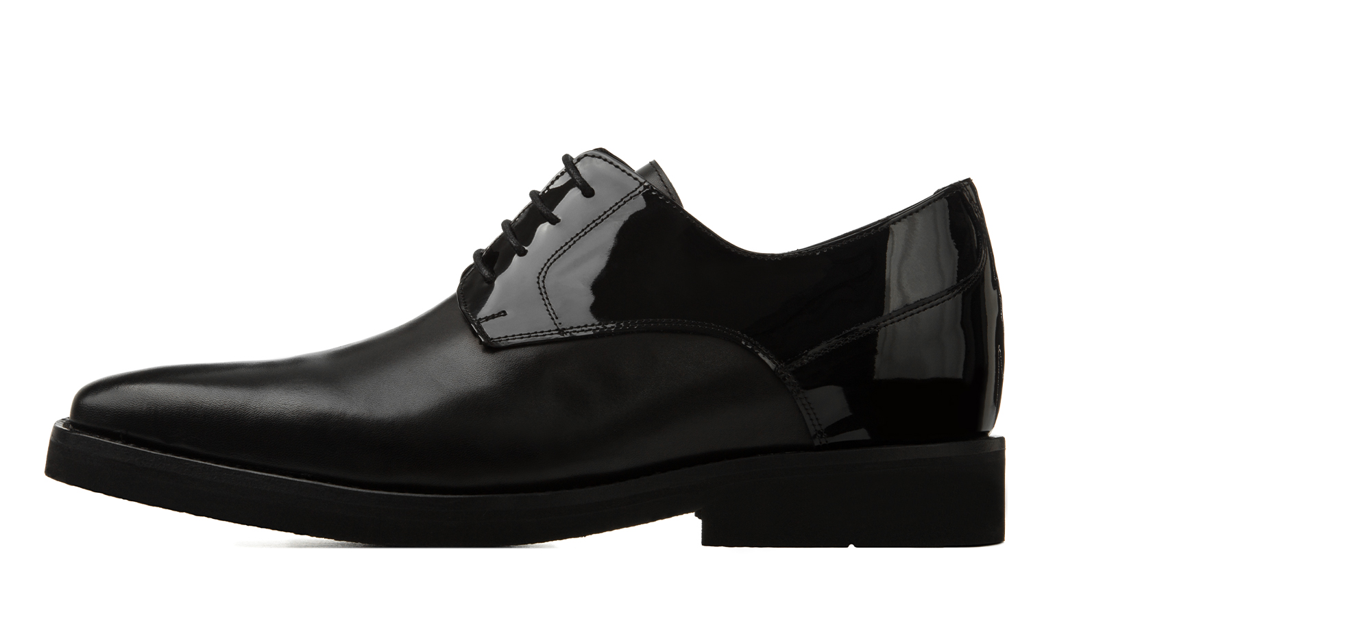 Anghiari - Scarpe Classiche con rialzo interno in Pelle Spazzolato da 6 a 8 cm più alto