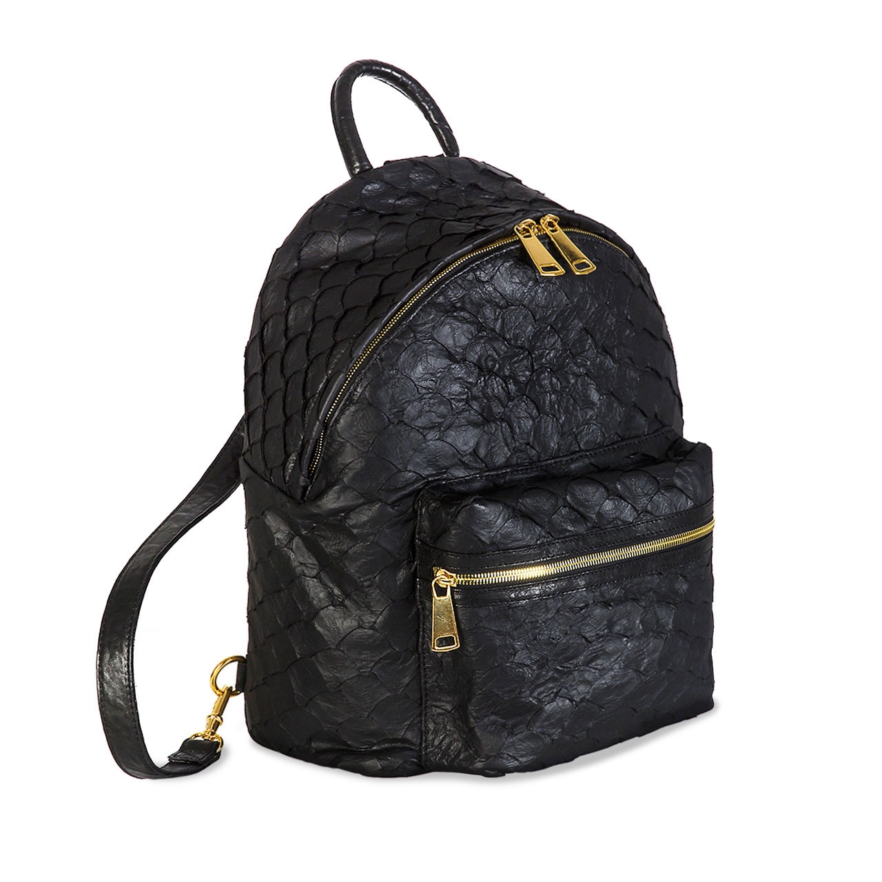 Black Mamba - Backpack in Piracucu Leather