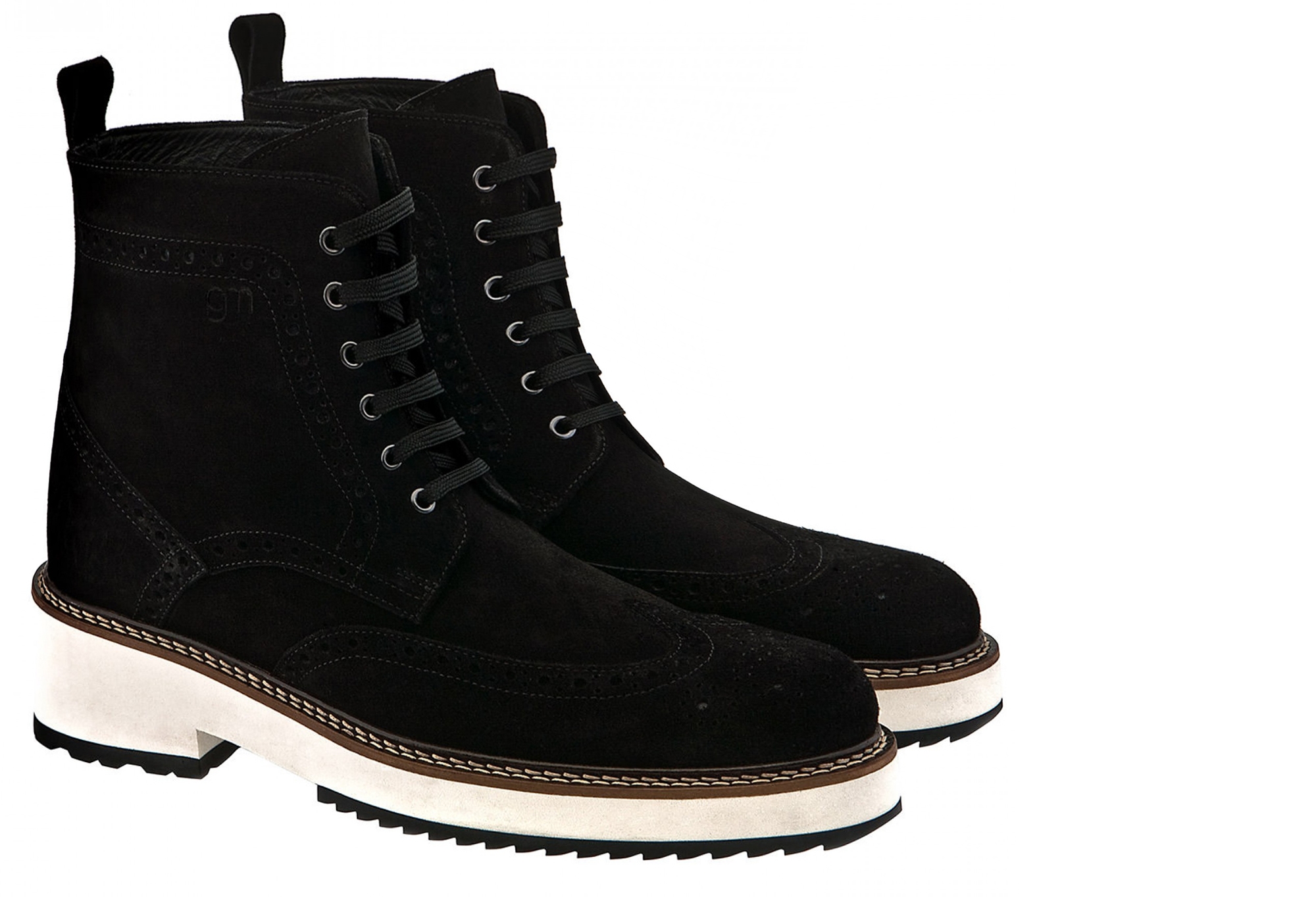 Hollywood - Bottes rehaussantes en Cuir Daim de 10 cm à 15 cm en plus