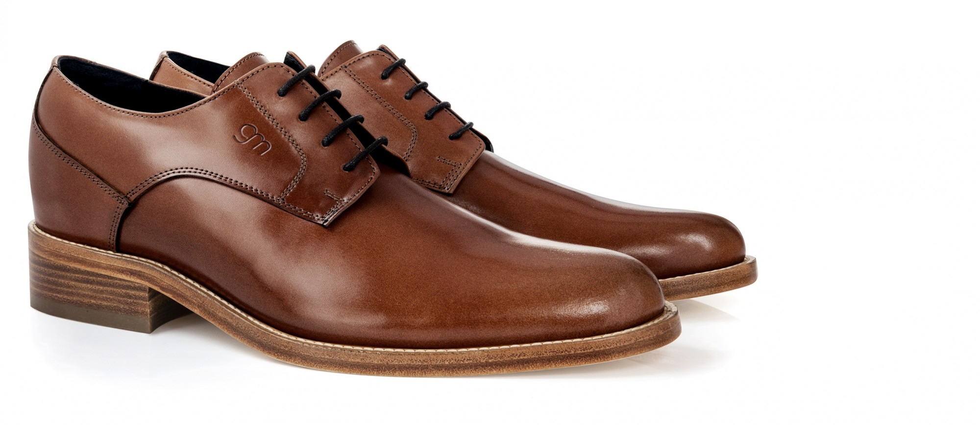 Rossmore - Elevator Dress Shoes in Shell Cordovan Leather from 2.4 to 3.1 inches