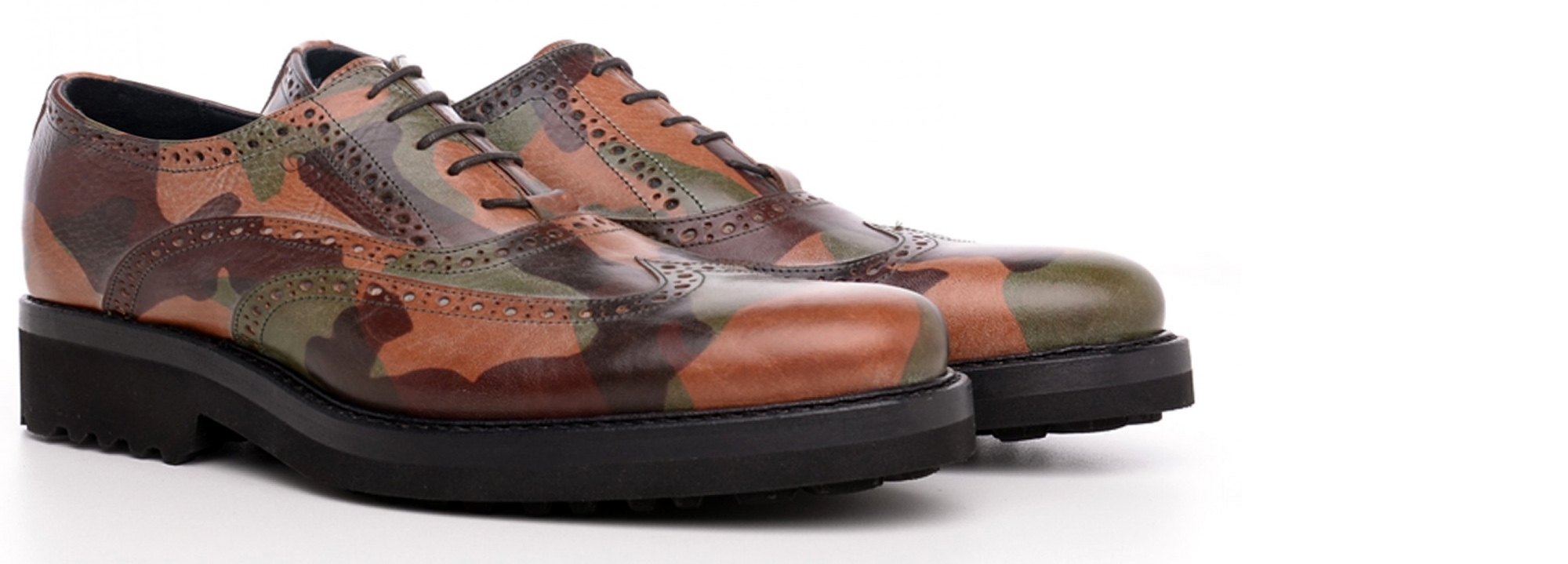  Military - Elevator Shoes in Full grain Leather from 2.4 to 3.1 inches