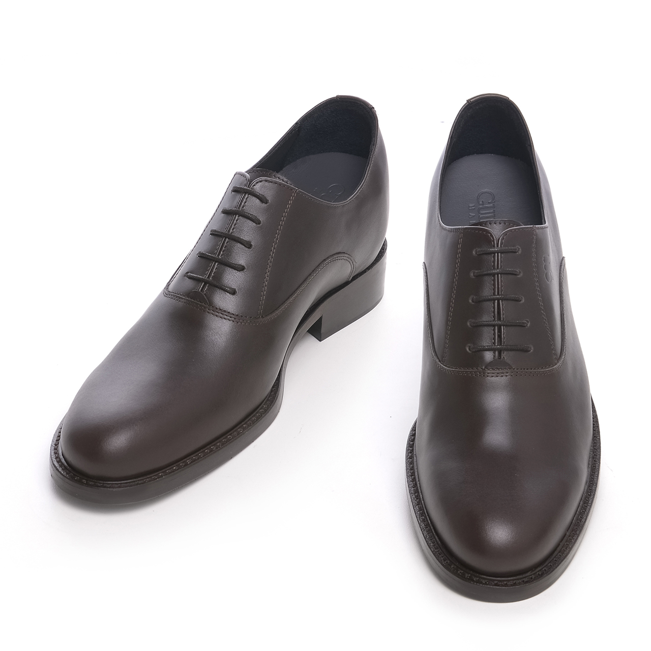 Agrigento - Elevator Shoes in Full Grain Leather from 2.4 to 3.1 inches