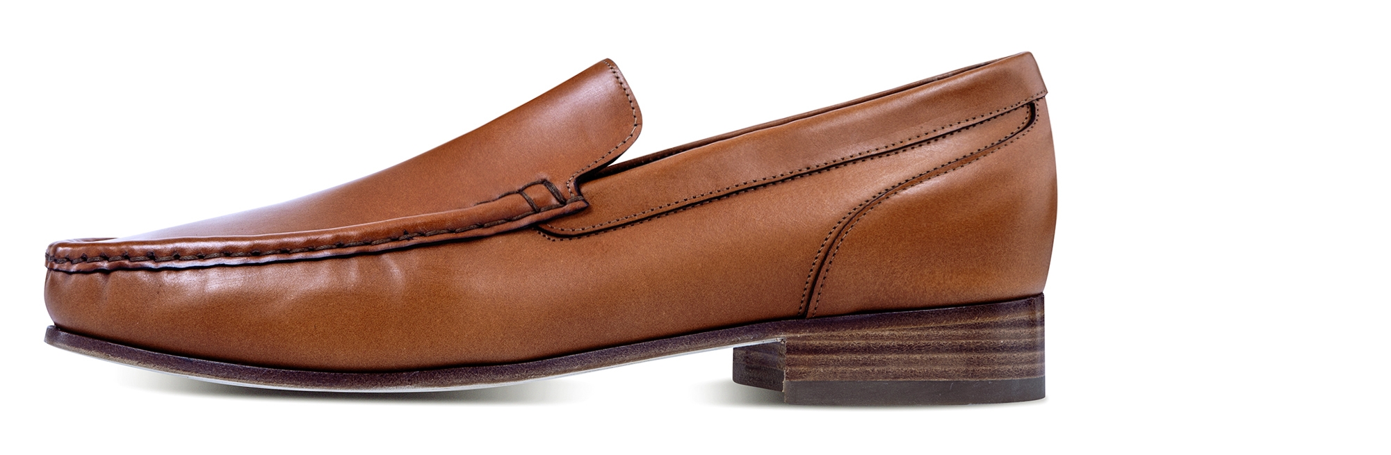 Cobres - Elevator Loafers in Shell cordovan Leather up to 2.4 inches
