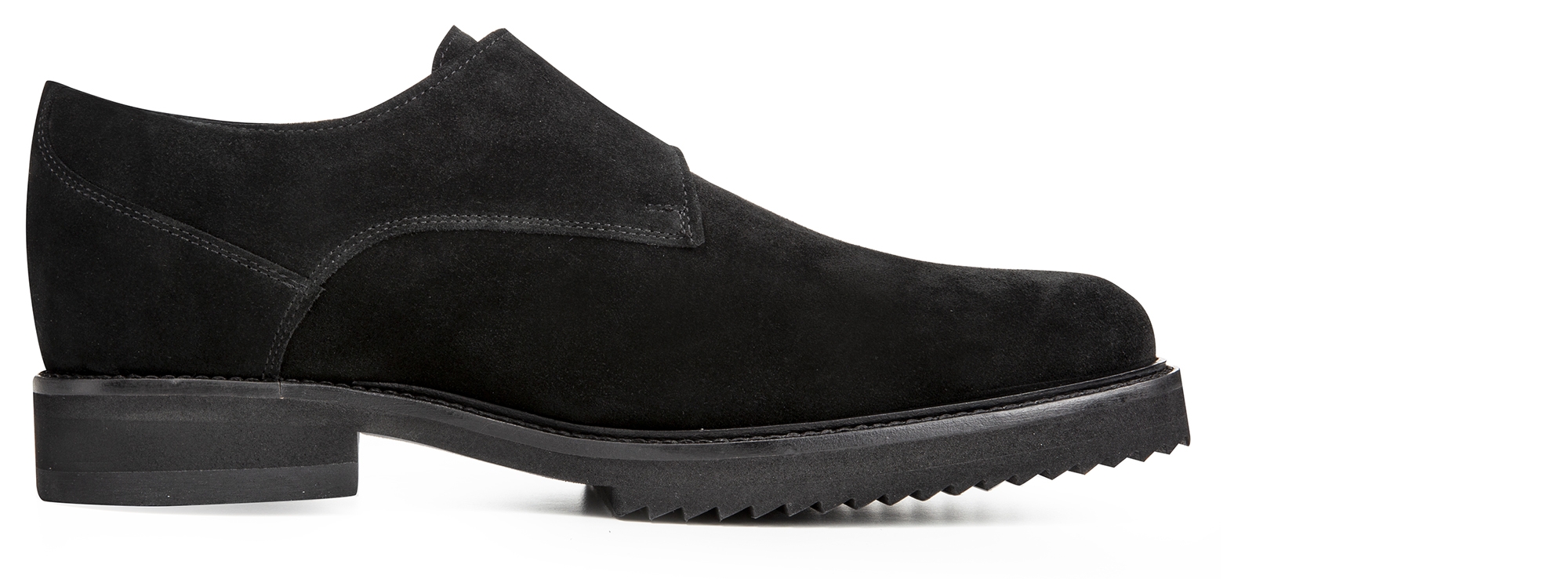Caen - Classiche scarpe con rialzo in Pelle Suede da 6 a 8 cm più alto