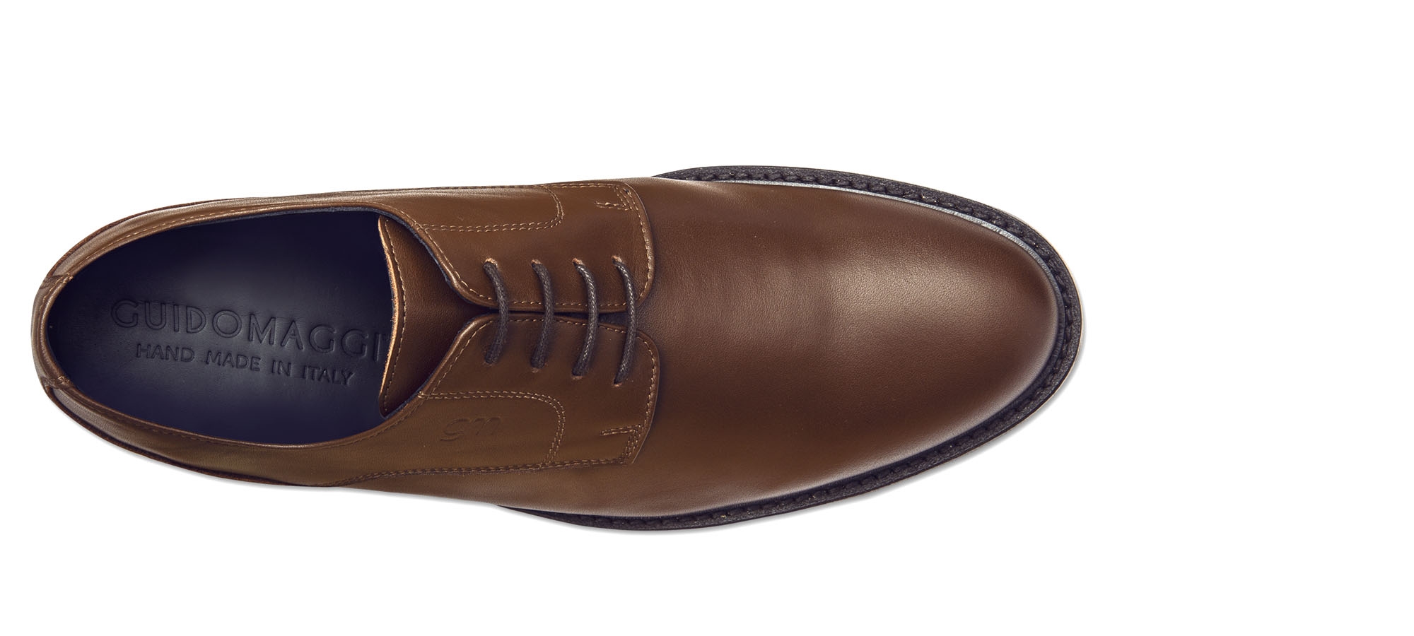 Busseto - Elevator Shoes in Full Grain Leather from 2.4 to 3.1 inches