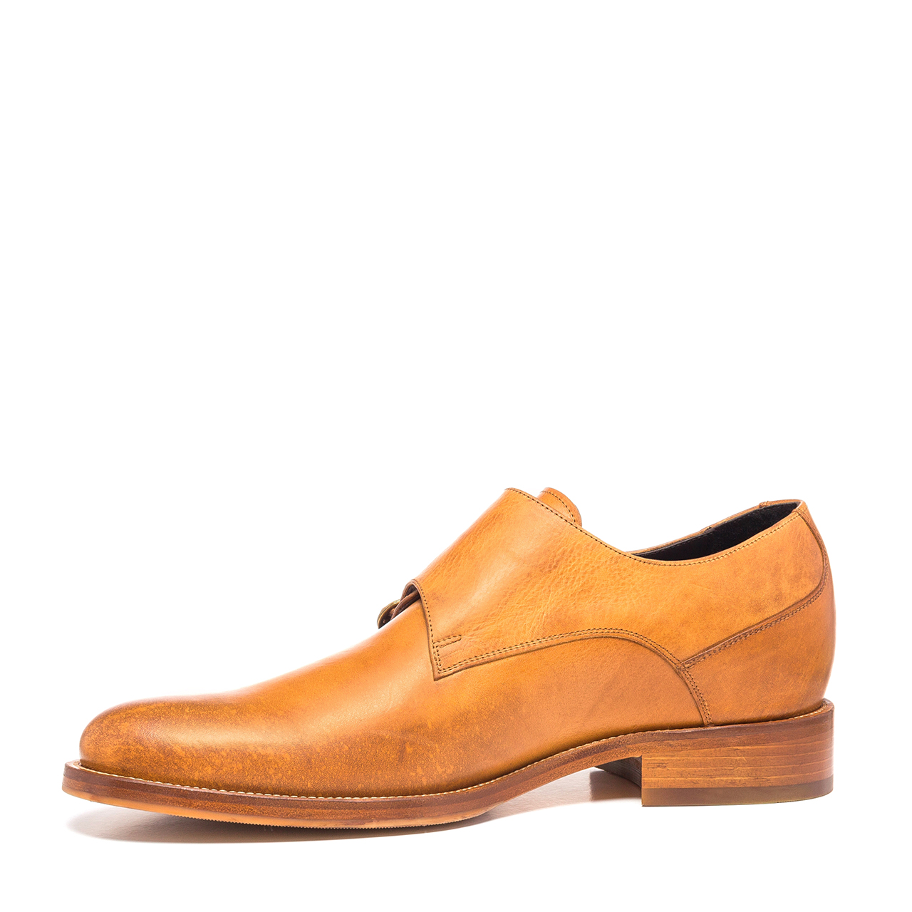 Columbus Circle - Scarpe Classiche rialzate in Pelle Pieno Fiore fino a 8 cm più alto