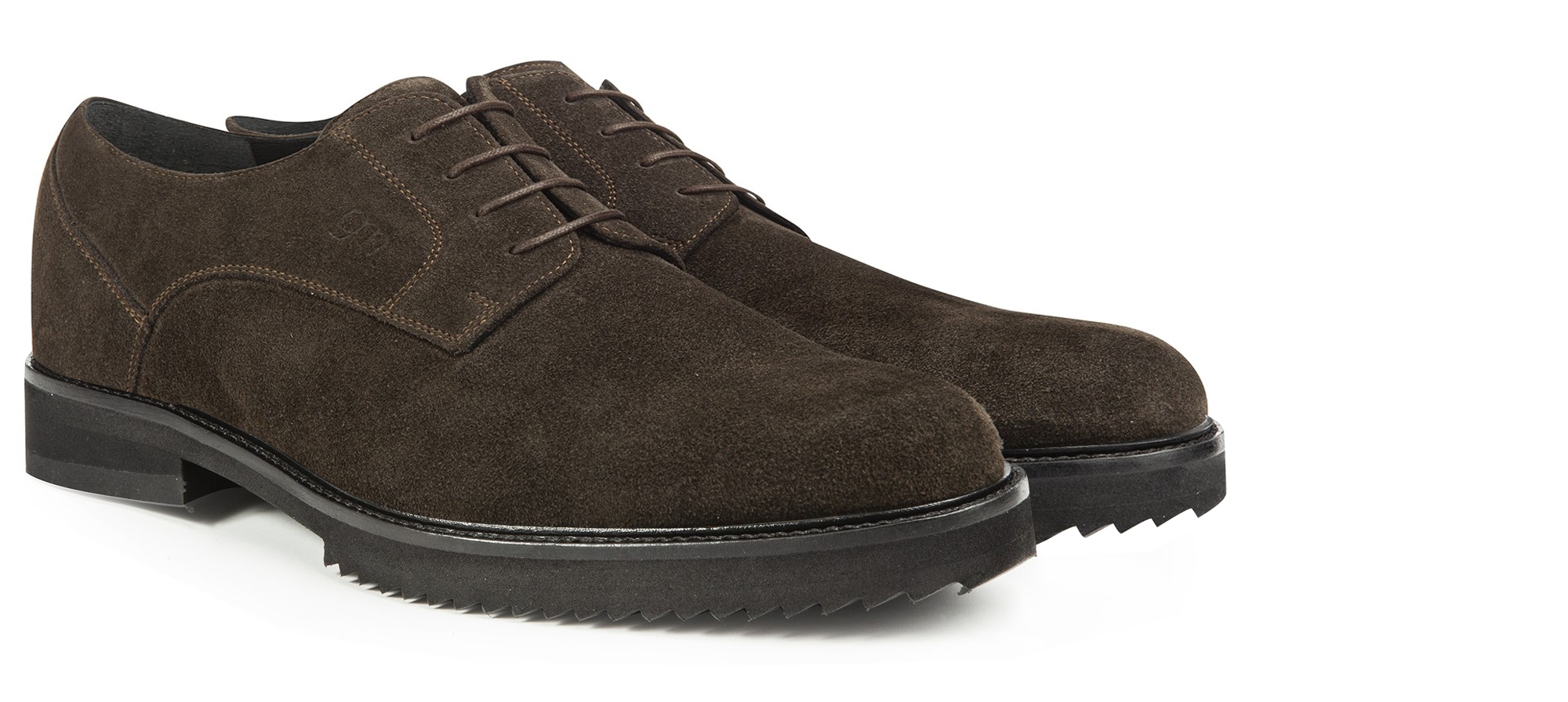 Essen - Elevator Shoes in suede Leather from 2.4 to 3.1 inches