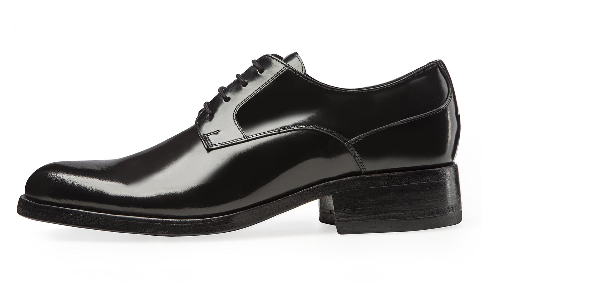 Caravaggio - Chaussures Classiques rehaussantes en Cuir Brossé de 6 cm à 8 cm en plus