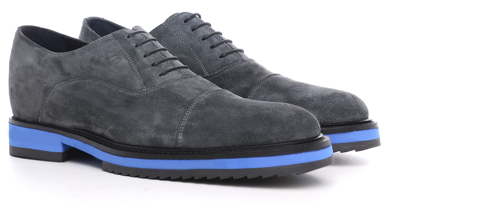 Bergamo - Elevator Shoes in Suede Leather from 2.4 to 3.1 inches