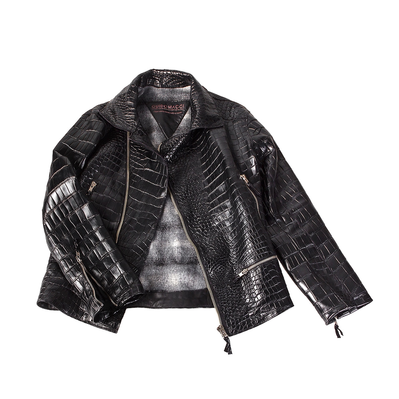Croco Jacket - Veste en Cuir de crocodile