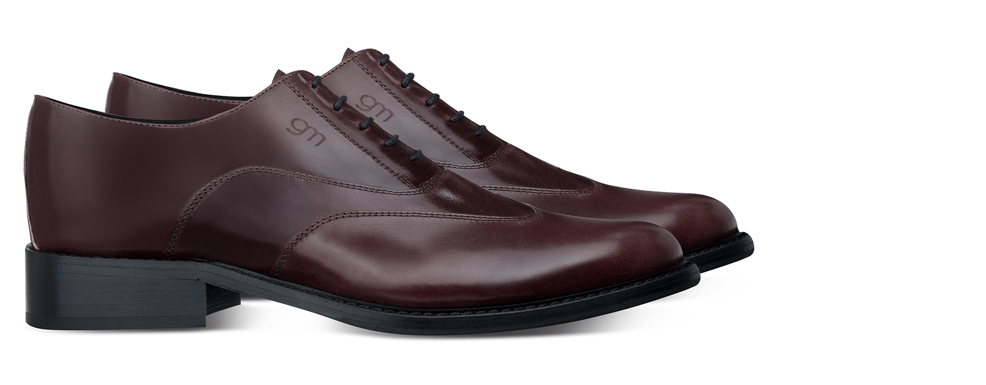 Sevres - Elevator Shoes in Shell Cordovan Leather from 2.4 to 3.1 inches