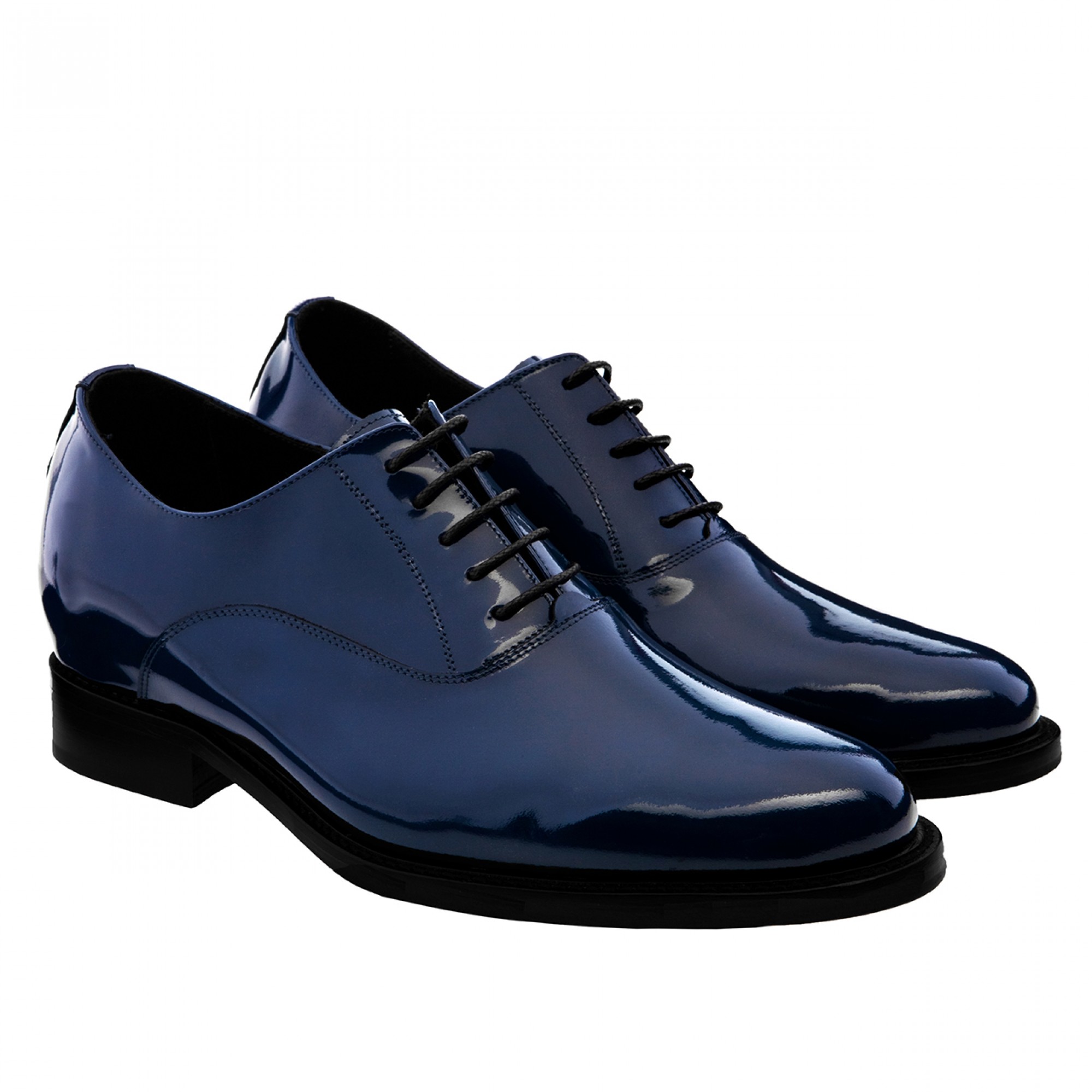  Sicily - Elevator Shoes in Full grain Leather from 2.4 to 3.1 inches
