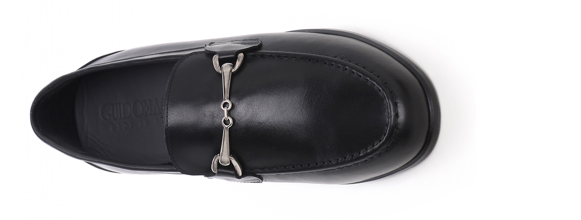 Pavia - Elevator Loafers in Full Grain Leather up to 2.6 inches