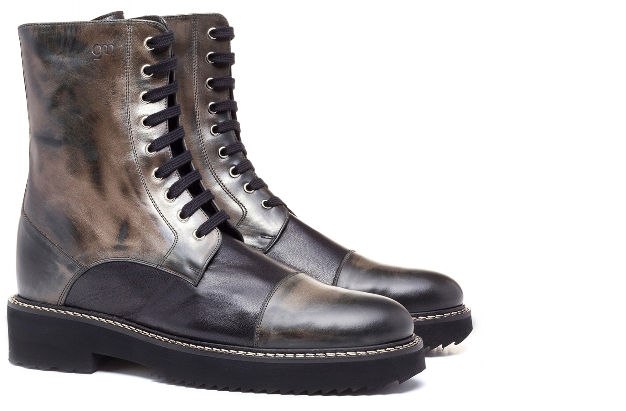  Nanjing - Elevator Boots in Mix of leathers from 4 to 6 inches
