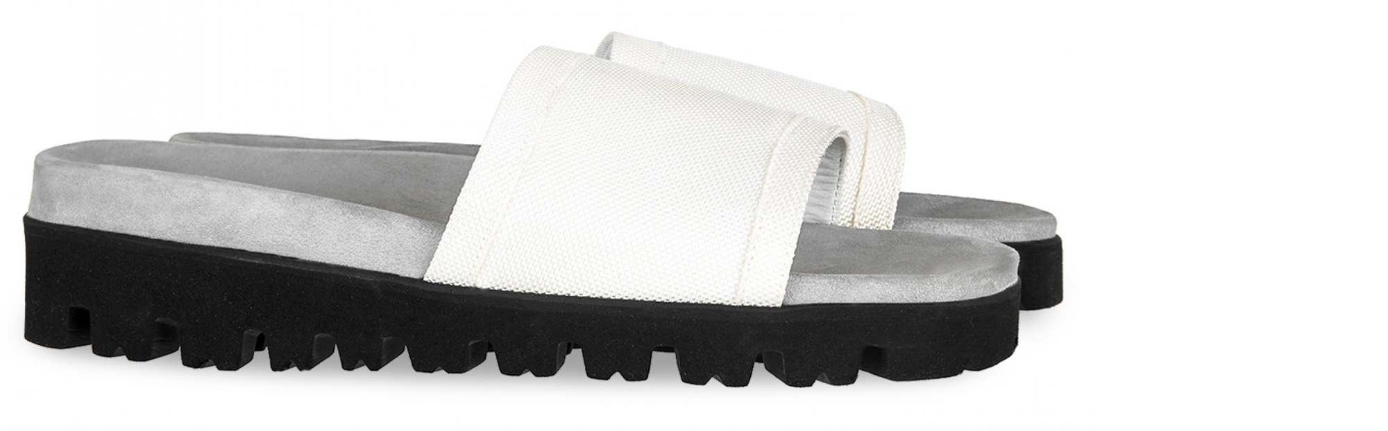 Lipari - Elevator Sandals in Fabric up to 2 inches