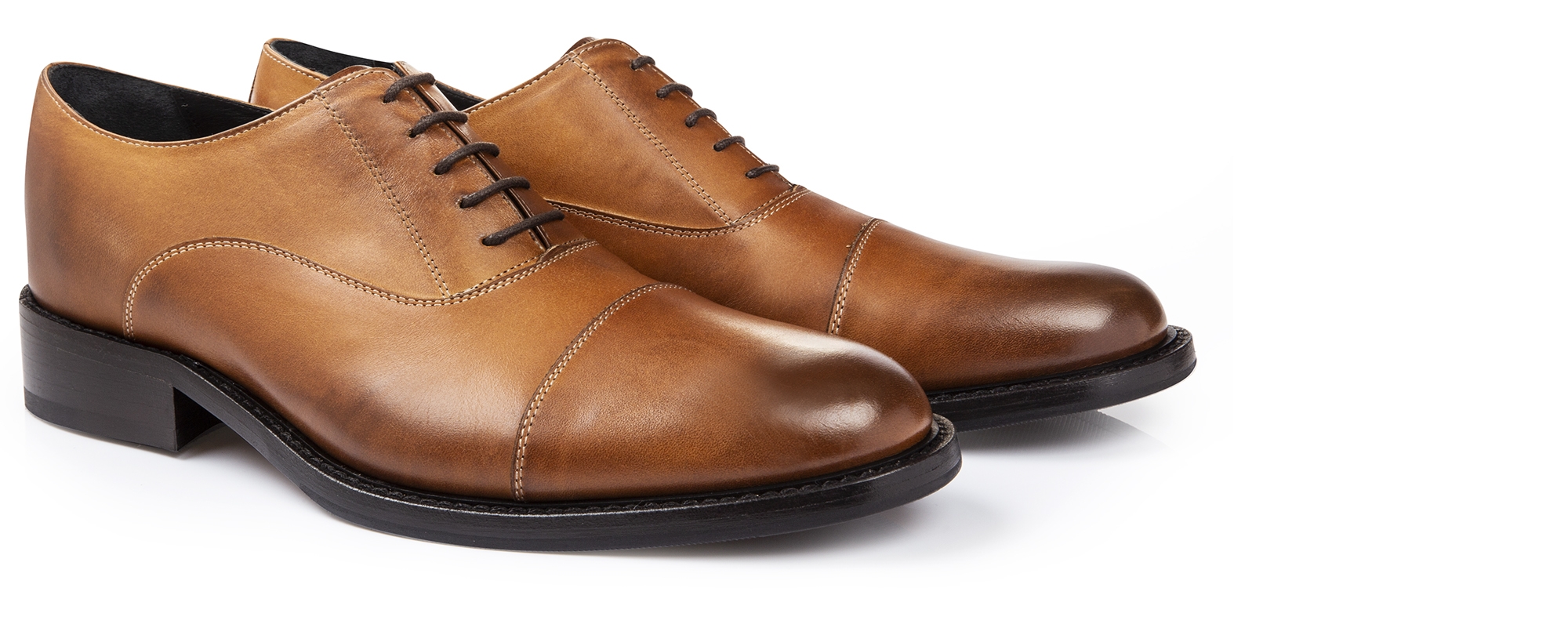 Beverly Hills - Chaussures Classiques rehaussantes en Cuir Tamponné à la main de 6 cm à 8 cm en plus